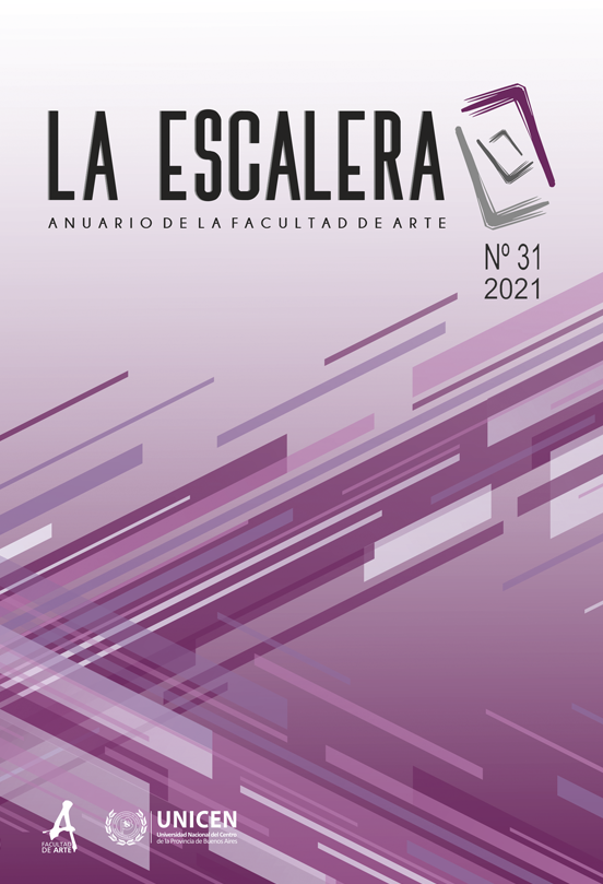					Ver Núm. 31 (2021): LA ESCALERA - ANUARIO DE LA FACULTAD DE ARTE
				