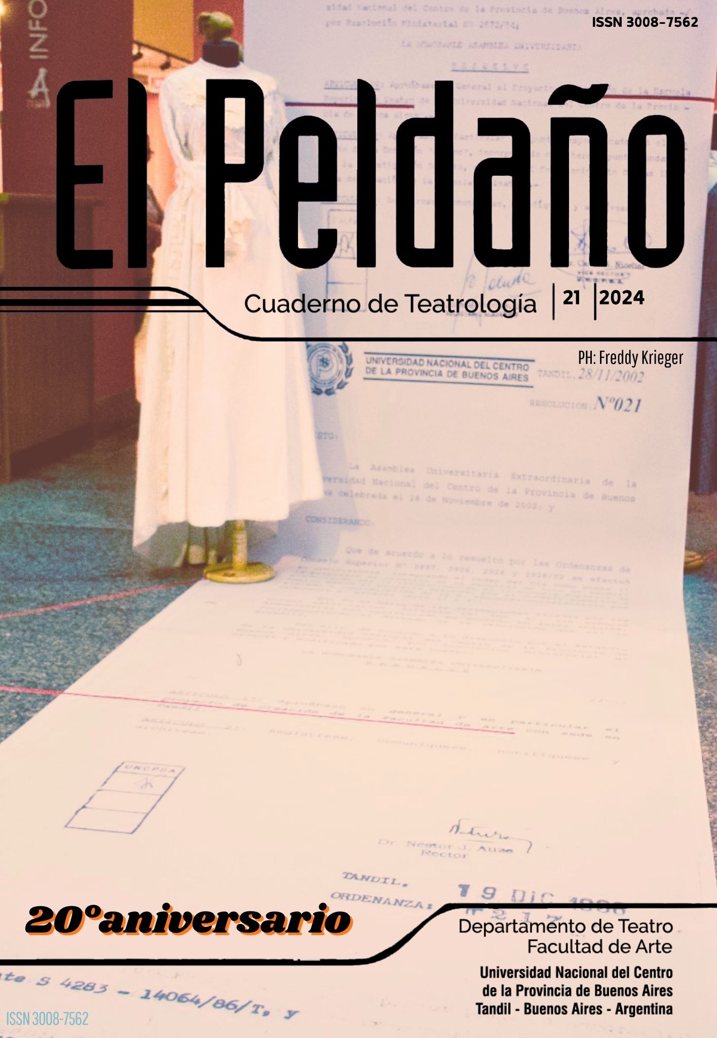 					Ver Vol. 1 Núm. 21 (2024): El Peldaño- Cuaderno de Teatrología
				